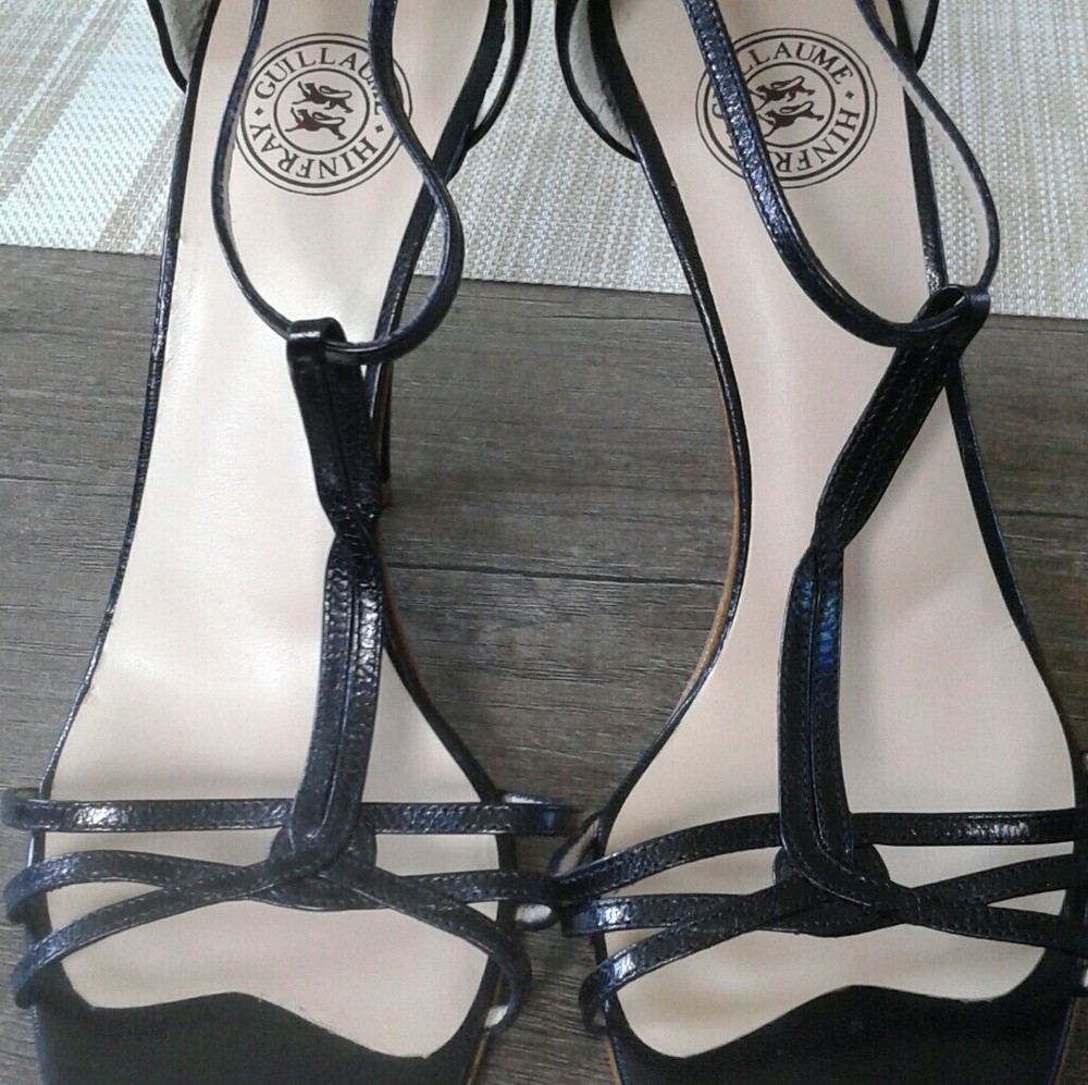 Guillaume Hinfray New black Sandals 37